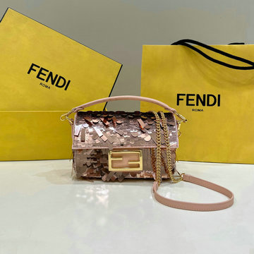 フェンディ FENDI 168-FD8601SXJ 2023年最新入荷 バゲット ホーボーバッグ 2way 肩掛け ショルダーバッグ クロスボディバッグ レディースかばん