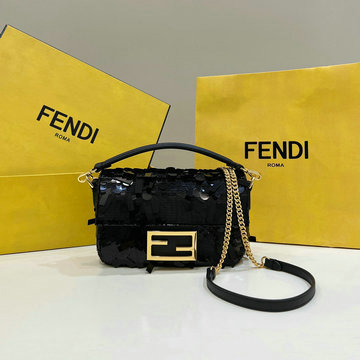 フェンディ FENDI168-FD8601SBK  2023年最新入荷 バゲット ホーボーバッグ 2way 肩掛け ショルダーバッグ クロスボディバッグ レディースかばん