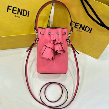 フェンディ FENDI 168-FD8611PMH 2023年最新入荷 ミニバッグ モン トレゾール バゲットバッグ 斜め掛け ショルダーバッグ クロスボディバッグ レディースかばん