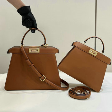 商品名称：フェンディ FENDI 168-FD8BN321ASJT 2023年最新入荷 ピーカブー トートバッグ トップハンドルバッグ ハンドバッグ 2way 斜め掛け ショルダーバッグ