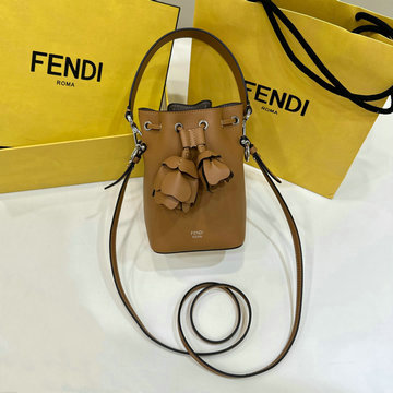 フェンディ FENDI 168-FD8611PZS 2023年最新入荷 ミニバッグ モン トレゾール バゲットバッグ 斜め掛け ショルダーバッグ クロスボディバッグ レディースかばん