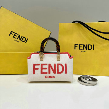 フェンディ FENDI 168-FD8612BBR 2023年最新入荷 ミニ バイ ザ ウェイ ボストンバッグ トップハンドルバッグ 2way ショルダーバッグ レディースかばん