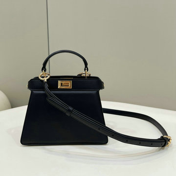 商品名称：フェンディ FENDI 168-FD80062BK2023年最新入荷 ピーカブー I see you petite トートバッグ ハンドバッグ 2way 斜め掛け ショルダーバッグ