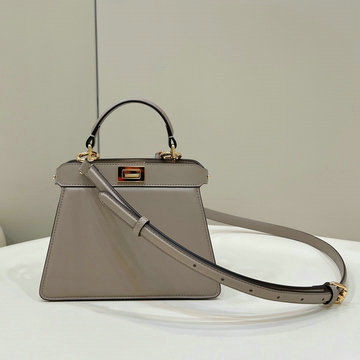フェンディ FENDI 168-FD80062QH 2023年最新入荷 ピーカブー I see you petite トートバッグ ハンドバッグ 2way 斜め掛け ショルダーバッグ