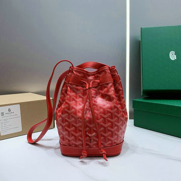 ゴヤール GOYARD BX-GY020196RD  2021年新色入荷 プティ フロ バゲットバッグ ドローストリングバッグ ショルダーバッグ クロスボディバッグ