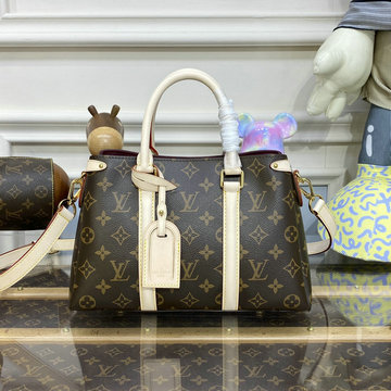 商品名称：ルイヴィトン LOUISVUITTON  057-M44815 2019年最新入荷 スフロ BB トップハンドルバッグ トートバッグ 2way ショルダーバッグ モノグラムキャンパス