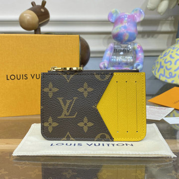商品名称：ルイヴィトン LOUISVUITTON 057-M81882 2023年最新入荷 ポルト カルト ロミー カードケース 小銭入れ コインケース モノグラムキャンパス 短財布