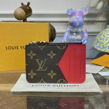 商品名称：ルイヴィトン LOUISVUITTON 057-M81881 2023年最新入荷 ポルト カルト ロミー カードケース 小銭入れ コインケース モノグラムキャンパス 短財布