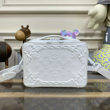 ルイヴィトン LOUISVUITTON 057-M21833  2023年最新入荷 ハンドル ソフトトランク スクエアバッグ 斜め掛け ショルダーバッグ レディースかばん