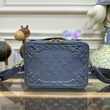 ルイヴィトン LOUISVUITTON 057-M21833H 2023年最新入荷 ハンドル ソフトトランク スクエアバッグ 斜め掛け ショルダーバッグ レディースかばん