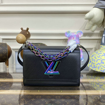 ルイヴィトン LOUISVUITTON 057-M22028 2023年最新入荷 ツイスト MM 斜め掛け ショルダーバッグ クロスボディバッグ エピレザー