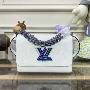 ルイヴィトン LOUISVUITTON 057-M22029 2023年最新入荷 ツイスト MM 斜め掛け ショルダーバッグ クロスボディバッグ エピレザー