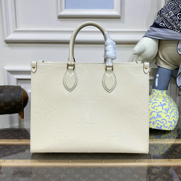商品名称：ルイヴィトン LOUISVUITTON 057-M45595B  2023年最新入荷 オンザゴー MM ハンドバッグ トートバッグ ママバッグ ショッピングバッグ ウィメンズかばん