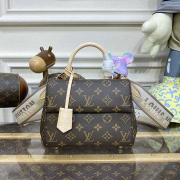 商品名称：ルイヴィトン LOUISVUITTON 057-M46055 2023年最新入荷 クリュニー ミニ トートバッグ 2way 斜め掛け ショルダーバッグ クロスボディバッグ