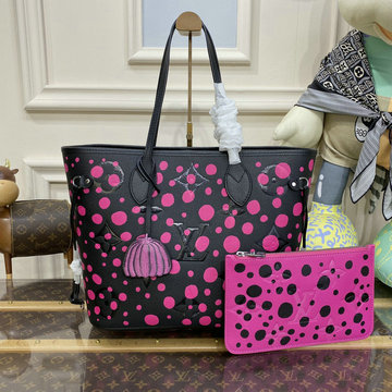 商品細詳を見る:ルイヴィトン LOUISVUITTON 057-M46419 2023年最新入荷 LV x YK ネヴァーフル MM トートバッグ ハンドバッグ トップハンドルバッグ レディースかばん