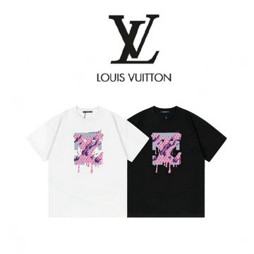 商品名称：ルイヴィトン LOUISVUITTON MS-TDLV23012  2023年夏最新入荷 Tシャツ 半袖 ショートスリーブ スウェットシャツ 短袖 トップス レジャーシャツ 男女兼用