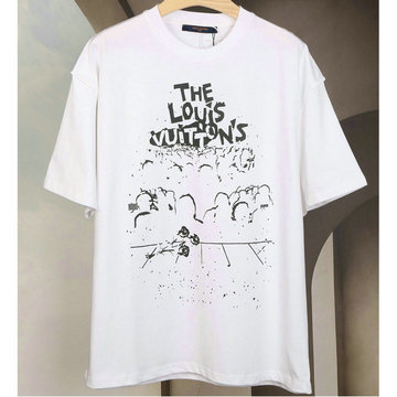 商品名称：ルイヴィトン LOUISVUITTON MS-TDLV23014  2023年夏最新入荷 Tシャツ 半袖 ショートスリーブ スウェットシャツ 短袖 トップス レジャーシャツ 男女兼用