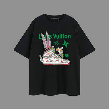商品名称：ルイヴィトン LOUISVUITTON MS-TDLV23045 2023年夏最新入荷 Tシャツ 半袖 ショートスリーブ スウェットシャツ 短袖 トップス レジャーシャツ 男女兼用