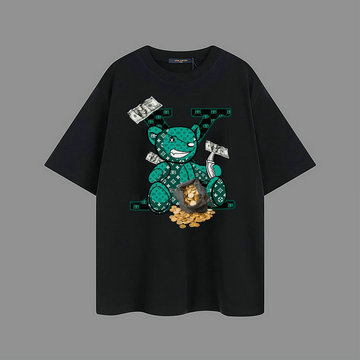 商品名称：ルイヴィトン LOUISVUITTON MS-TDLV23047 2023年夏最新入荷 Tシャツ 半袖 ショートスリーブ スウェットシャツ 短袖 トップス レジャーシャツ 男女兼用