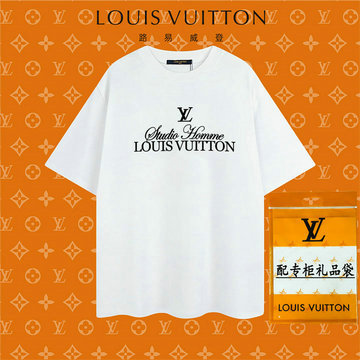 ルイヴィトン LOUISVUITTON MS-TDLV23053 2023年夏最新入荷 Tシャツ 半袖 ショートスリーブ スウェットシャツ 短袖 トップス レジャーシャツ 男女兼用