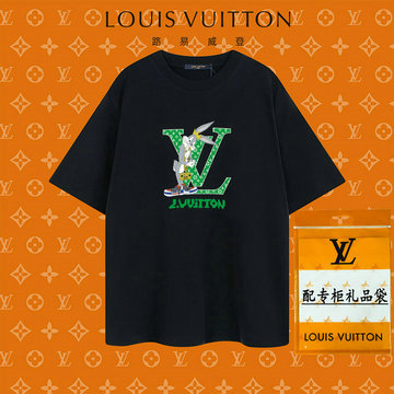 ルイヴィトン LOUISVUITTON MS-TDLV23060  2023年夏最新入荷 Tシャツ 半袖 ショートスリーブ スウェットシャツ 短袖 トップス レジャーシャツ 男女兼用