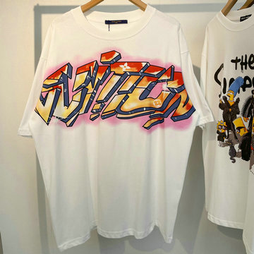 商品名称：ルイヴィトン LOUISVUITTON MS-TDLV23081 2023年夏最新入荷 Tシャツ 半袖 ショートスリーブ スウェットシャツ 短袖 トップス レジャーシャツ 男女兼用