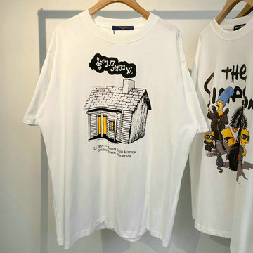 商品名称：ルイヴィトン LOUISVUITTON MS-TDLV23086 2023年夏最新入荷 Tシャツ 半袖 ショートスリーブ スウェットシャツ 短袖 トップス レジャーシャツ 男女兼用
