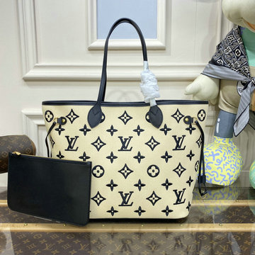 ルイヴィトン LOUISVUITTON 057-M22838 2023年最新入荷 LV バイ ザ プール ネヴァーフル MM トートバッグ ハンドバッグ トップハンドルバッグ