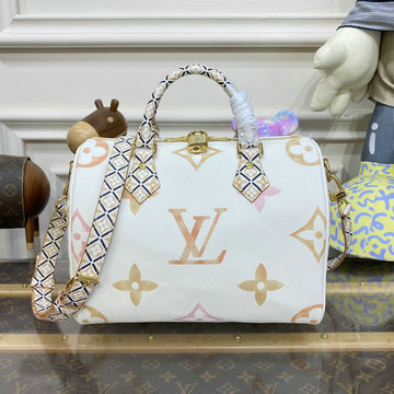 ルイヴィトン LOUISVUITTON 057-M22987 2023年最新入荷 LV バイ ザ プール スピーディ バンドリエール 25 ハンドバッグ 2way 斜め掛け ショルダーバッグ
