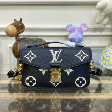 ルイヴィトン LOUISVUITTON 057-M46596 2023年最新入荷 ポシェット メティス EW トップハンドルバッグ トートバッグ 2way ショルダーバッグ