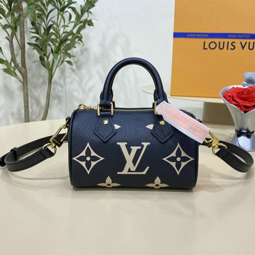 ルイヴィトン LOUISVUITTON 057-M81456 2023年最新入荷 ナノ スピーディ バンドリエール ボストンバッグ トートバッグ ショルダーバッグ