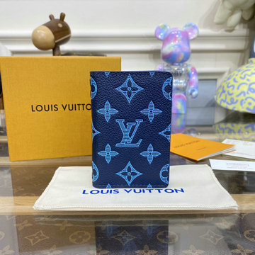 ルイヴィトン LOUISVUITTON 057-M82324 2023年最新入荷 オーガナイザー ドゥ ポッシュ LVxNBA パスポートケース カードケース レザー