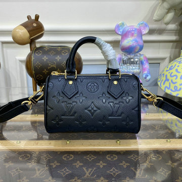 ルイヴィトン LOUISVUITTON 057-M82450 2023年最新入荷 ナノ スピーディ バンドリエール ボストンバッグ トートバッグ ショルダーバッグ