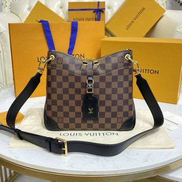 ルイヴィトン LOUISVUITTON 057-N50064 2021年最新入荷 オデオン NM MM 斜め掛け ショルダーバッグ クロスボディバッグ レディースかばん ダミエ エベヌ