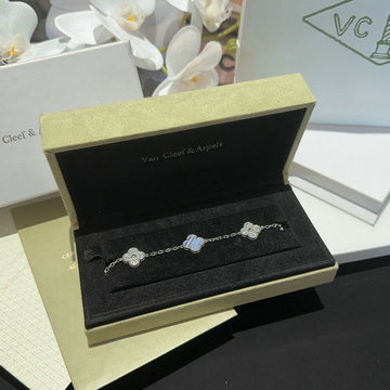 ヴァン クリーフ アーペル Van Cleef Arpels CZZ-SZVA23003 2023年最新入荷 ヴィンテージ アルハンブラ ブレスレット チェーン 5モチーフ