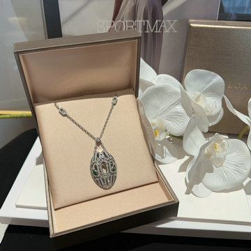 商品名称：ブルガリ BVLGARI CZZ-XLBV23001 2023年最新入荷 セルペンティ ネックレス アクセサリー ジュエリー パヴェダイヤモンド