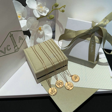 ヴァン クリーフ アーペル Van Cleef Arpels CZZ-XLVA23009 2023年最新入荷 ゾディアック メダル カンクリ ネックレス アクセサリー ジュエリー