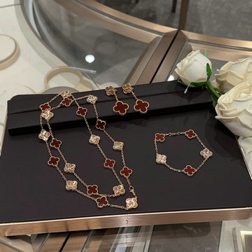 商品名称：ヴァン クリーフ アーペル Van Cleef Arpels CZZ-XLVA23010 2023年最新入荷 ヴィンテージ アルハンブラ ネックレス 20モチーフ アクセサリー ジュエリー