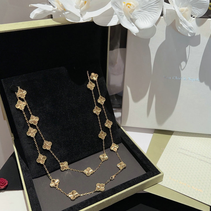 商品名称：ヴァン クリーフ アーペル Van Cleef Arpels CZZ-XLVA23006 2023年最新入荷 ヴィンテージ アルハンブラ ネックレス 20モチーフ アクセサリー