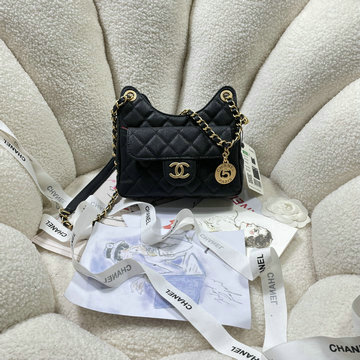 シャネル CHANEL CC-CH3710QJBK 2023年最新入荷 ホーボーバッグ ハンドバッグ トートバッグ 斜め掛け ショルダーバッグ クロスボディバッグ レディースかばん
