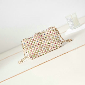 シャネル CHANEL CC-CH3771BS 2023年最新入荷 ミニ イヴニング バッグ 斜め掛け ショルダーバッグ クロスボディバッグ レディースかばん