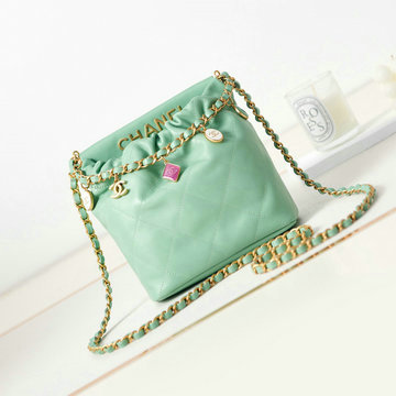 シャネル CHANEL CC-CH3793QG 2023年最新入荷 ミニ チェーンポーチ 斜め掛け ショルダーバッグ クロスボディバッグ レディースかばん