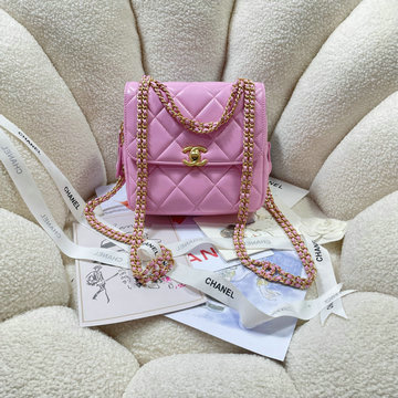 シャネル CHANEL CC-CH3884FH 2023年最新入荷 スモール フラップバッグ 斜め掛け ショルダーバッグ バックパック リュックサック レディースかばん