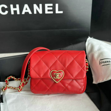 シャネル CHANEL CC-CH3979RD 2023年最新入荷 ミニ フラップバッグ 斜め掛け ショルダーバッグ クロスボディバッグ レディースかばん