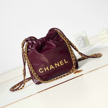 シャネル CHANEL CC-CH3980QJJH 2023年最新入荷 CHANEL 22 スモール ハンドバッグ 斜め掛け ショルダーバッグ クロスボディバッグ