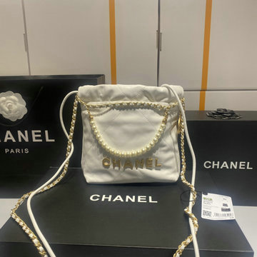 シャネル CHANEL CC-CH3980QYBS 2023年最新入荷 CHANEL 22 スモール ハンドバッグ 斜め掛け ショルダーバッグ クロスボディバッグ レディースかばん