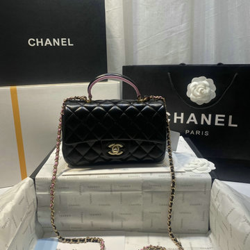 シャネル CHANEL CC-CH2431GYPJKF 2023年最新入荷 ミニ トップハンドルバッグ トートバッグ 斜め掛け ショルダーバッグ クロスボディバッグ レディースかばん