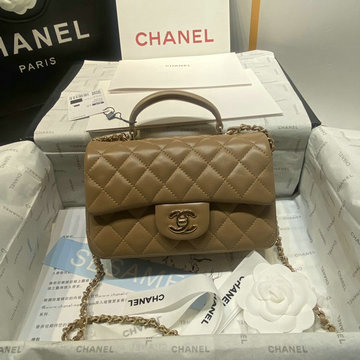 シャネル CHANEL CC-CH2431GYQJZS 2023年最新入荷 ミニ トップハンドルバッグ トートバッグ 斜め掛け ショルダーバッグ クロスボディバッグ