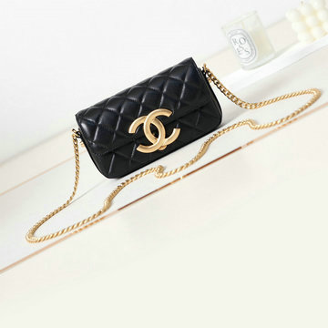 シャネル CHANEL CC-CH3207BK 2023年最新入荷 チェーンクラッチ 斜め掛け ショルダーバッグ クロスボディバッグ レディースかばん