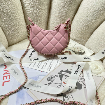 シャネル CHANELCC-CH3232FH  2023年最新入荷 チェーンクラッチ ミニ ムーンバッグ 斜め掛け ショルダーバッグ クロスボディバッグ レディースかばん
